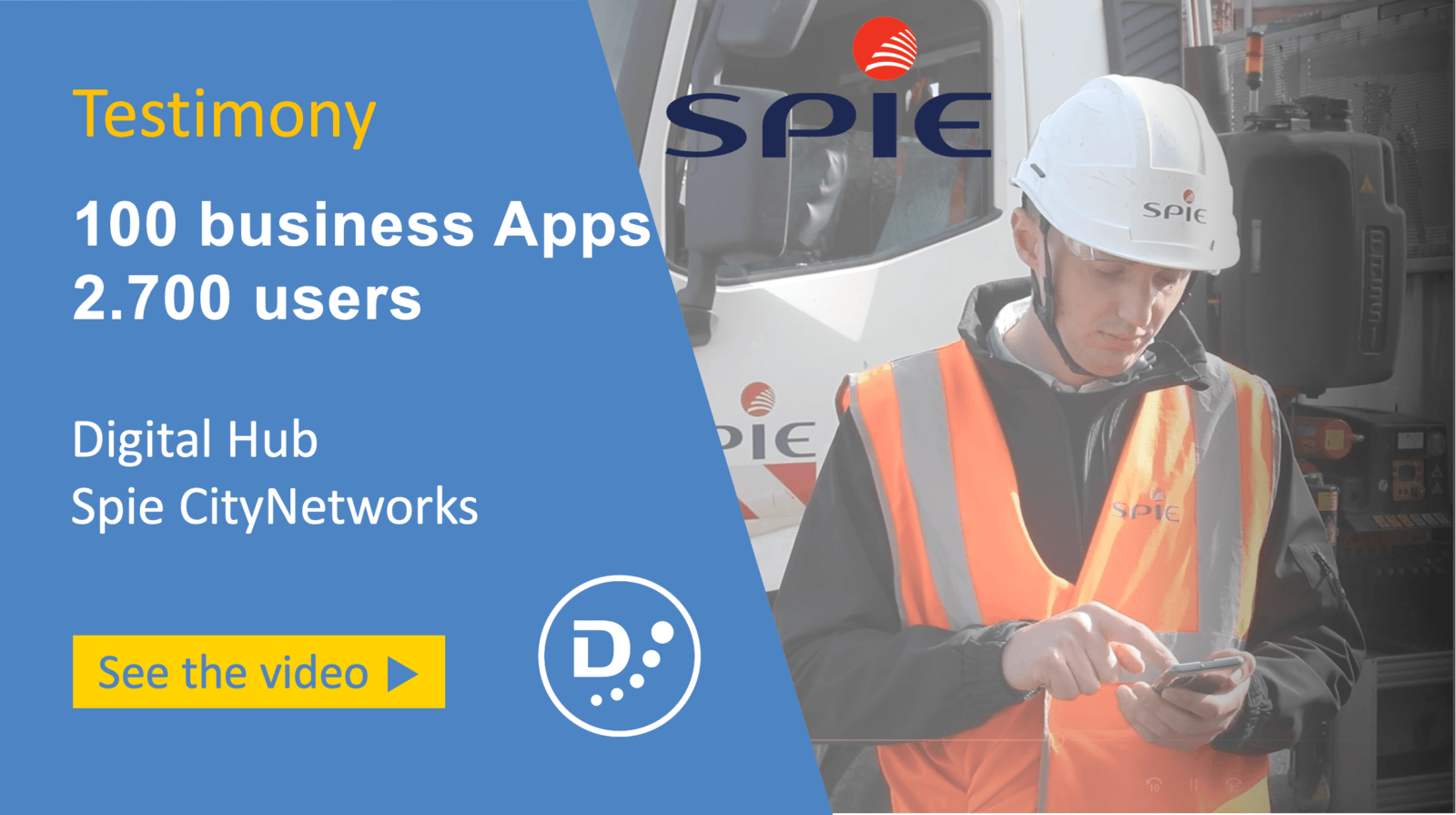 Creating Your Mobile Business Application Spie Testimonial Daxium