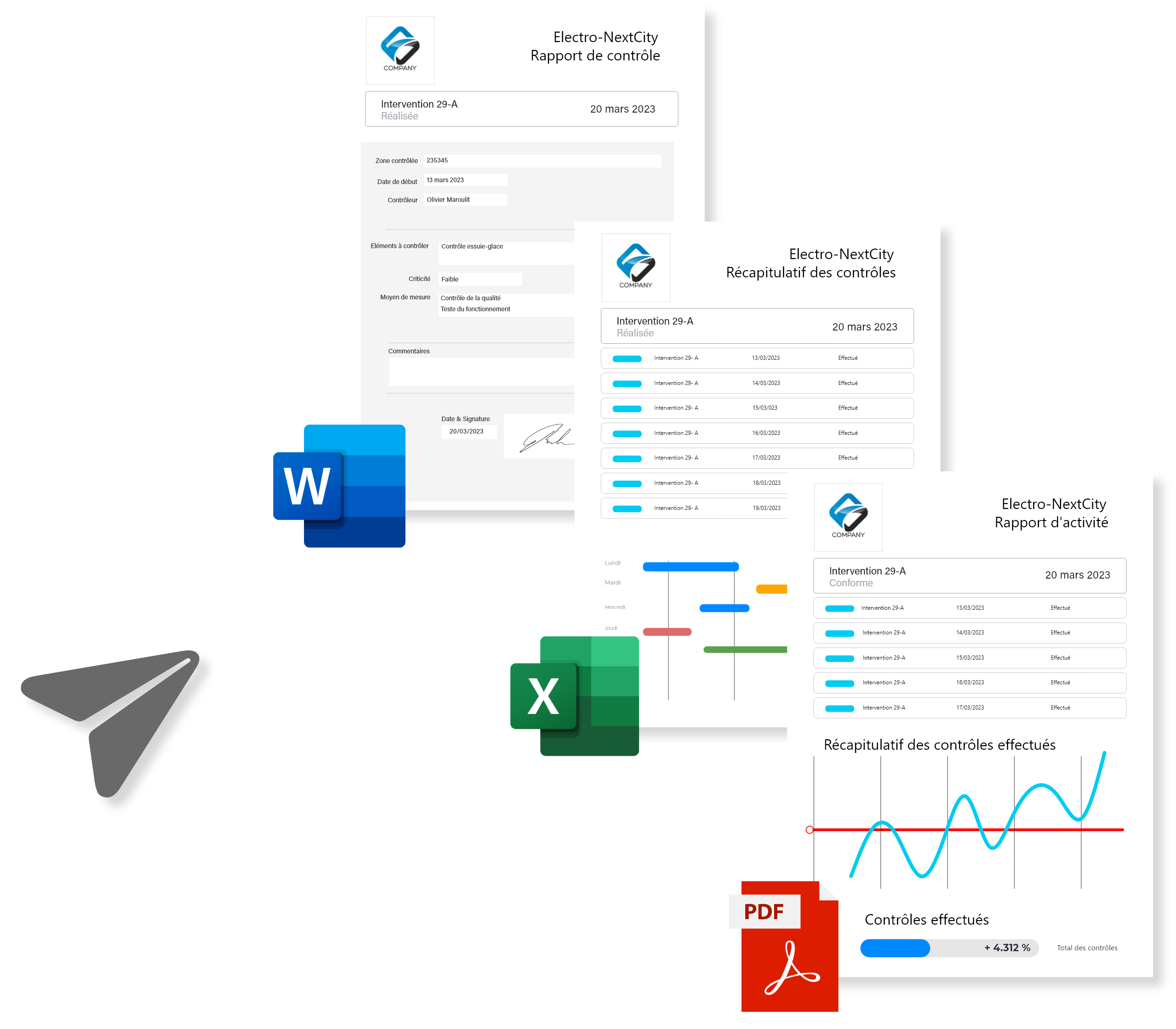 Regulatory inspection reports