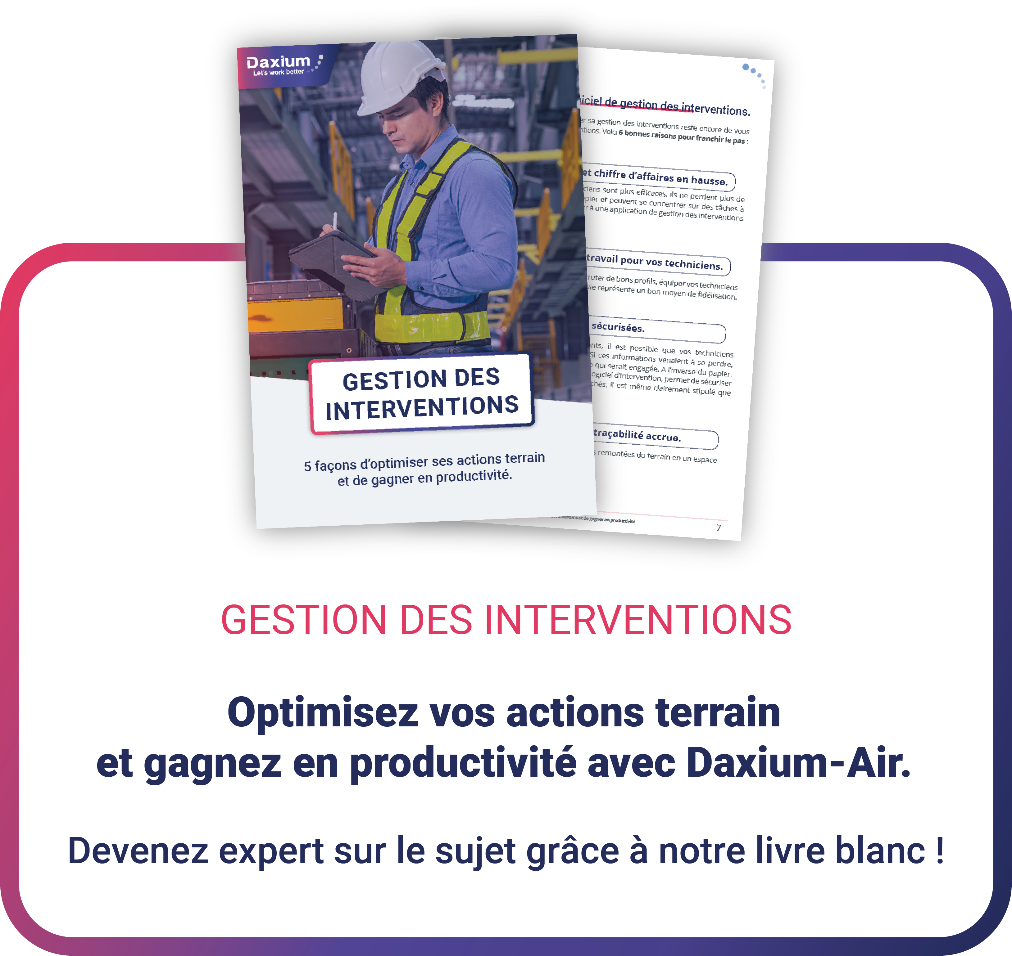 Livre Blanc - Gestion des interventions